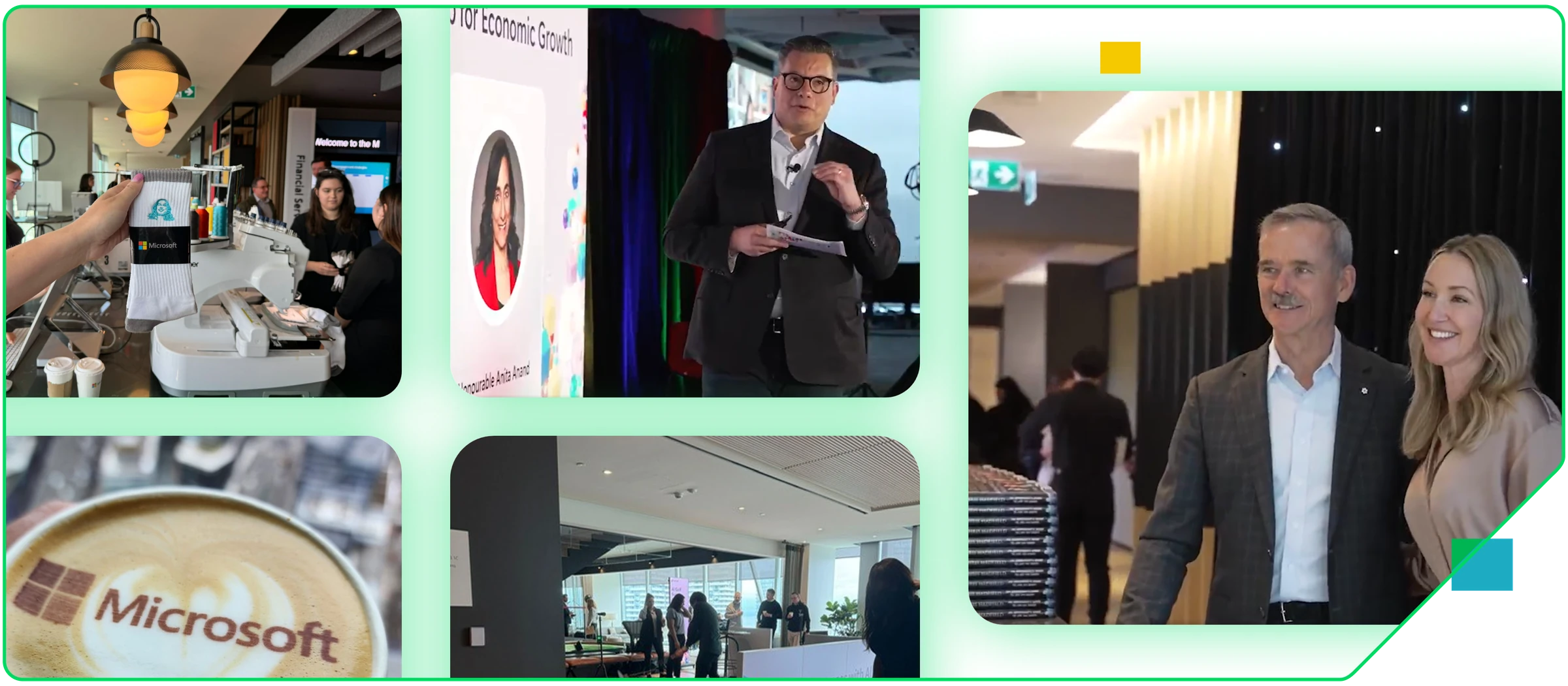Microsoft — Microsoft hosts an AI event that is powered by AI