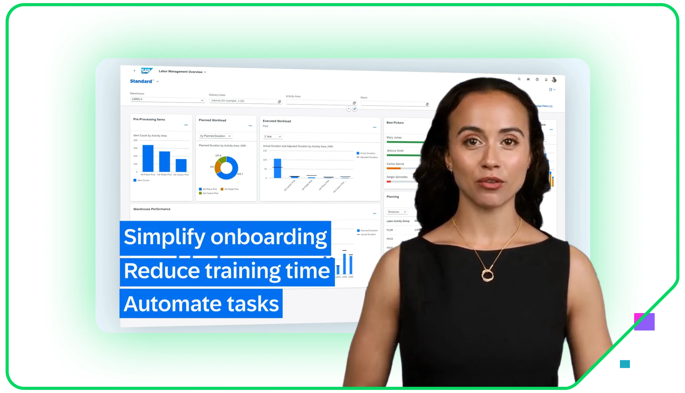 SAP — Lights camera avatars